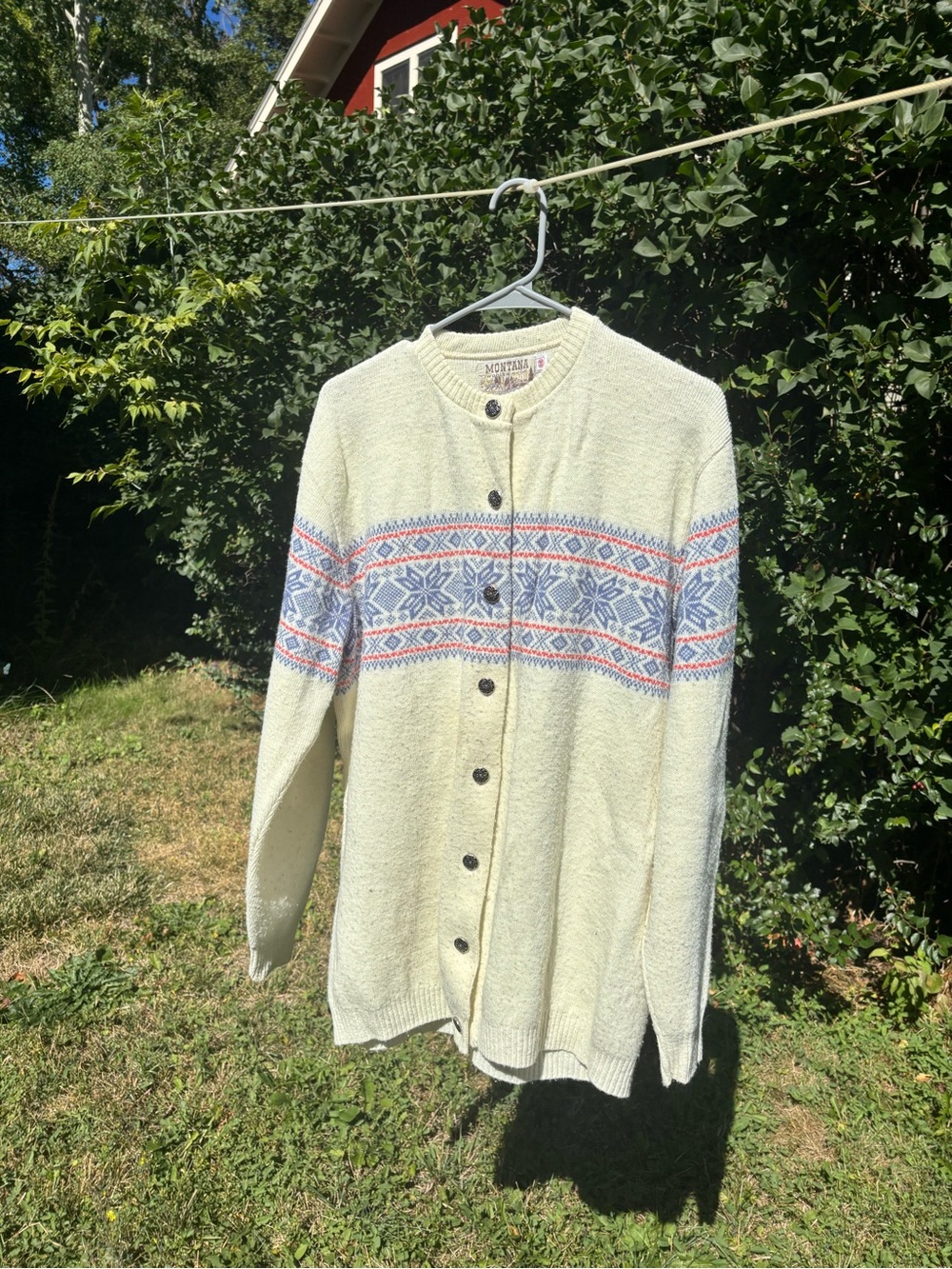 Women's Cream Knit Cardigan